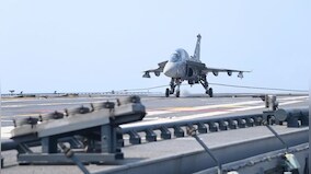 WATCH: Indian Navy carries out maiden landing of LCA Tejas, MiG-29K on INS Vikrant