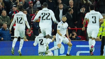 Champions League: Vinicius Jr., Karim Benzema score braces in Real Madrid's epic comeback win over Liverpool