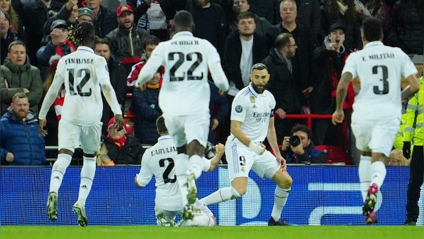Champions League: Vinicius Jr., Karim Benzema score braces in Real Madrid's epic comeback win over Liverpool