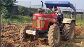 Watch: MS Dhoni learns to drive a tractor, shares video of farming activities at Ranchi farmhouse