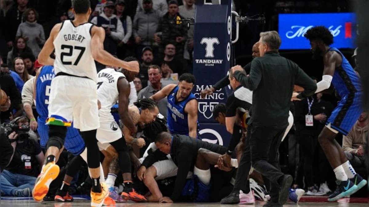 NBA: Punches thrown in fight between Magic and Timberwolves; five players ejected