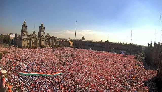 Mexico: Tens Of Thousands Protest President Obrador's Electoral Law ...