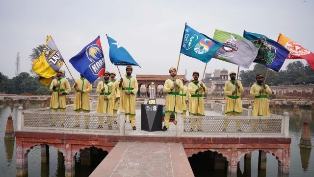 Pakistan Super League 2023: 'Supernova Trophy' unveiled at Shalimar Gardens in Lahore; see photos Pakistan Super League 2023: 'Supernova Trophy' unveiled at Shalimar Gardens in Lahore; see photos