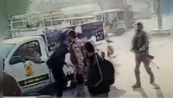 WATCH: Pakistan military vehicle knocks down motor cyclist, soldiers take turns beating the victim