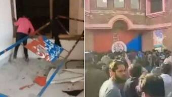 Watch: Mob storms Pakistan's Nankana Sahib police station, lynches man accused of blasphemy
