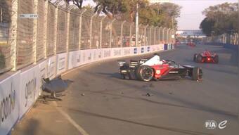 Formula E in India: Championship leader Pascal Wehrlein crashes in Hyderabad practice session