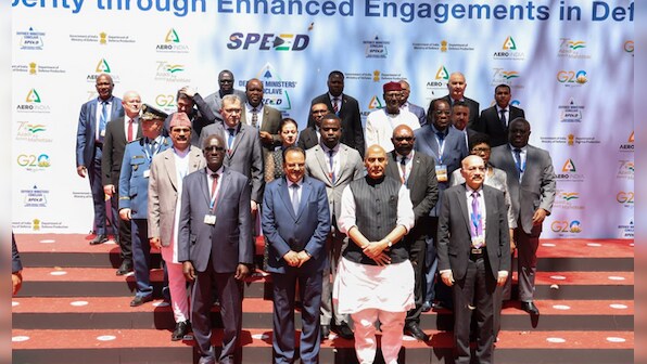 Rajnath Singh calls for greater global co-operation at defence minsters' conclave
