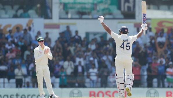 Sublime Rohit Sharma stamps his class on a tricky Nagpur pitch