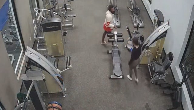 US Woman Fights Off Attacker Single-handedly Inside Gym; Shocking Video ...