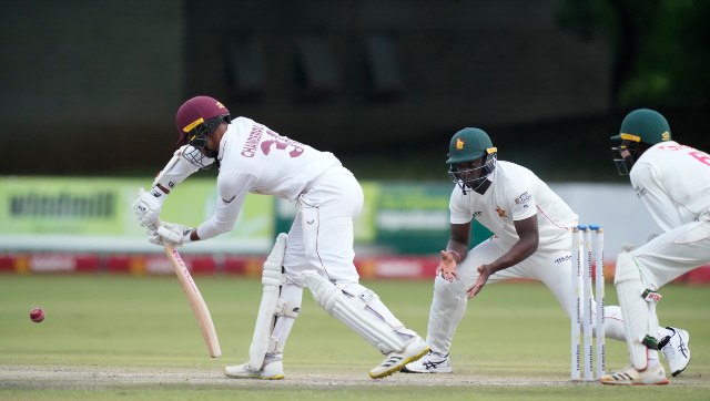 Highlights, Zimbabwe vs West Indies, 1st Test Day 5 in Bulawayo, Full Cricket Score: Hosts hang on to secure draw Highlights, Zimbabwe vs West Indies, 1st Test Day 5 in Bulawayo, Full Cricket Score: Hosts hang on to secure draw