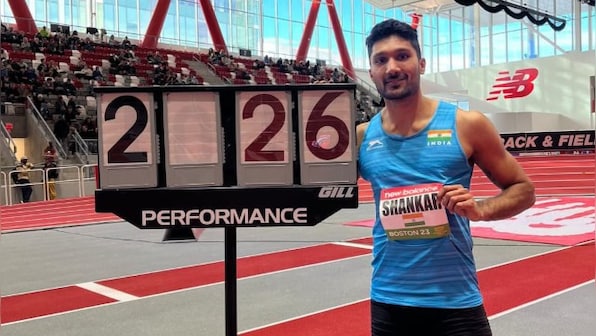 Tejaswin Shankar pips ex-world champion Donald Thomas to to win high jump gold in Boston
