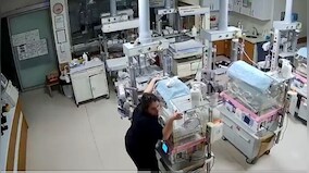 WATCH: Nurses risk their lives to save newborn babies as earthquake shakes Turkey hospital
