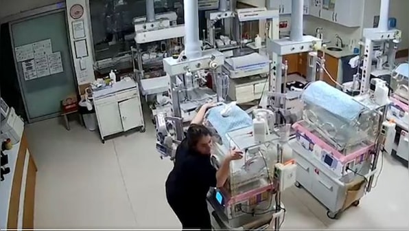 WATCH: Nurses risk their lives to save newborn babies as earthquake shakes Turkey hospital