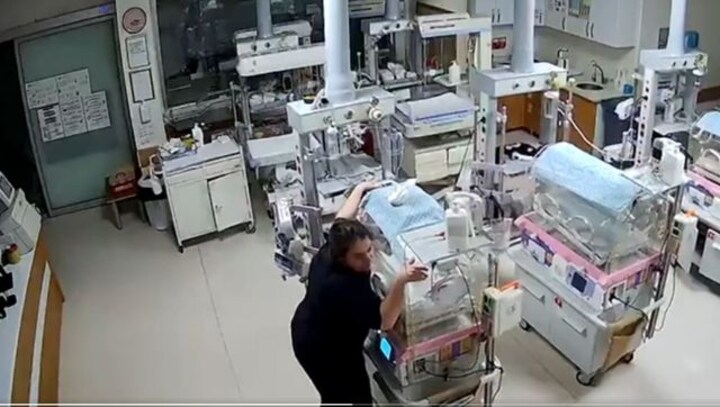 WATCH: Nurses risk their lives to save newborn babies as earthquake shakes Turkey hospital