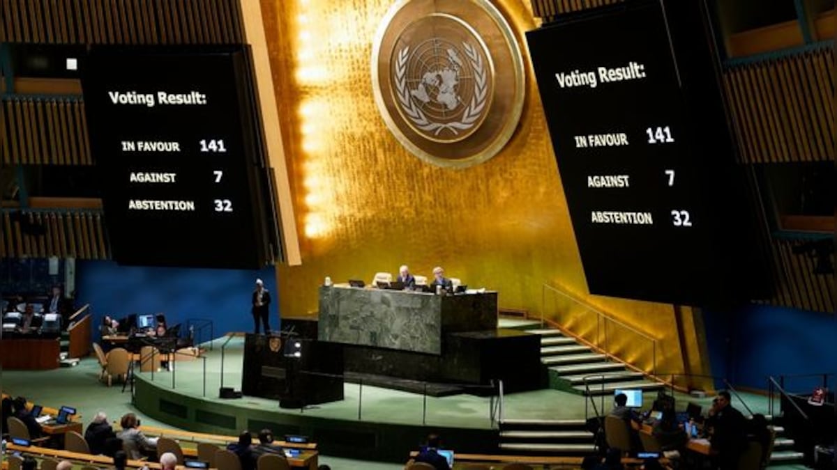 India, China abstain from UN General Assembly vote for peace in Ukraine