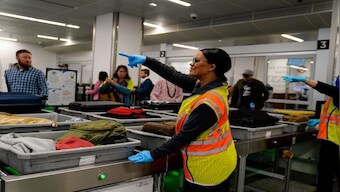 Record 6,542 guns intercepted at US airport security in 2022