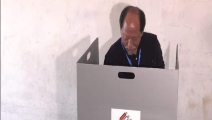 Nagaland Assembly Election 2023: CM Neiphiu Rio casts vote in Kohima