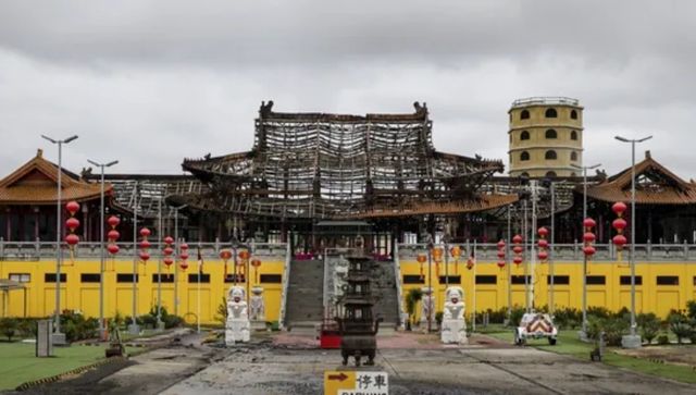 Fire extensively damages Buddhist temple in Australian city Fire extensively damages Buddhist temple in Australian city
