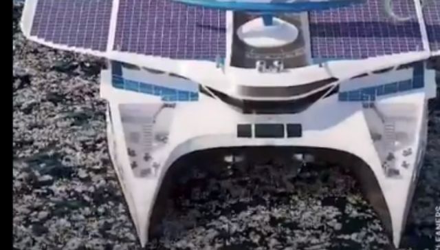 Old video of boat designed to clear oceans of plastic waste goes viral again; watch Old video of boat designed to clear oceans of plastic waste goes viral again; watch