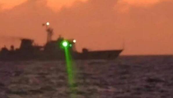 Philippines blame China for intimidating coast guards with 'military-grade laser light'