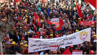 Tunisia expels European trade union chief for participating in Anti govt protest