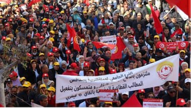 Tunisia expels European trade union chief for participating in Anti govt protest