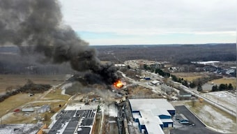 What are dioxins that may have been released after the Ohio toxic train derailment?