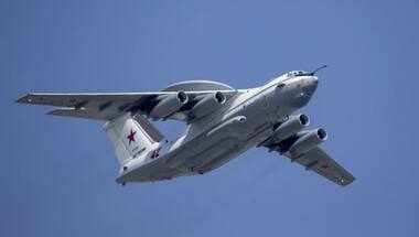 Pro-Ukraine Belarus group blows up Putin's £274 million spy aircraft near Minsk