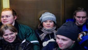 Greta Thunberg, other activists block Norway energy ministry to protest against wind turbines