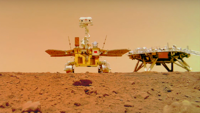 China’s Mars mission failure: NASA Images show China's Mars Rover hasn’t moved an inch in months China’s Mars mission failure: NASA Images show China's Mars Rover hasn’t moved an inch in months