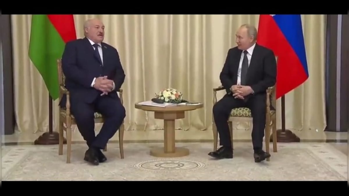 Watch: Video of Vladimir Putin's constant leg movements sparks health speculation