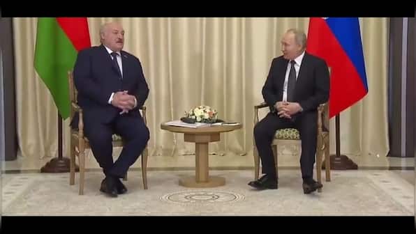 Watch: Video of Vladimir Putin's constant leg movements sparks health speculation