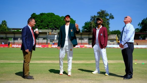 Highlights, Zimbabwe vs West Indies, 2nd Test Day 1 in Bulawayo, Full Cricket Score: Windies 133/4 at stumps, lead by 18