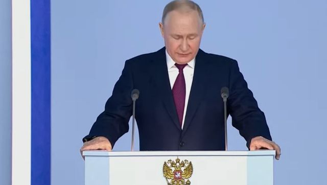 Vladimir Putin Speech LIVE: Russia to 'suspend its participation' in the New START nuclear arms control treaty Vladimir Putin Speech LIVE: Russia to 'suspend its participation' in the New START nuclear arms control treaty