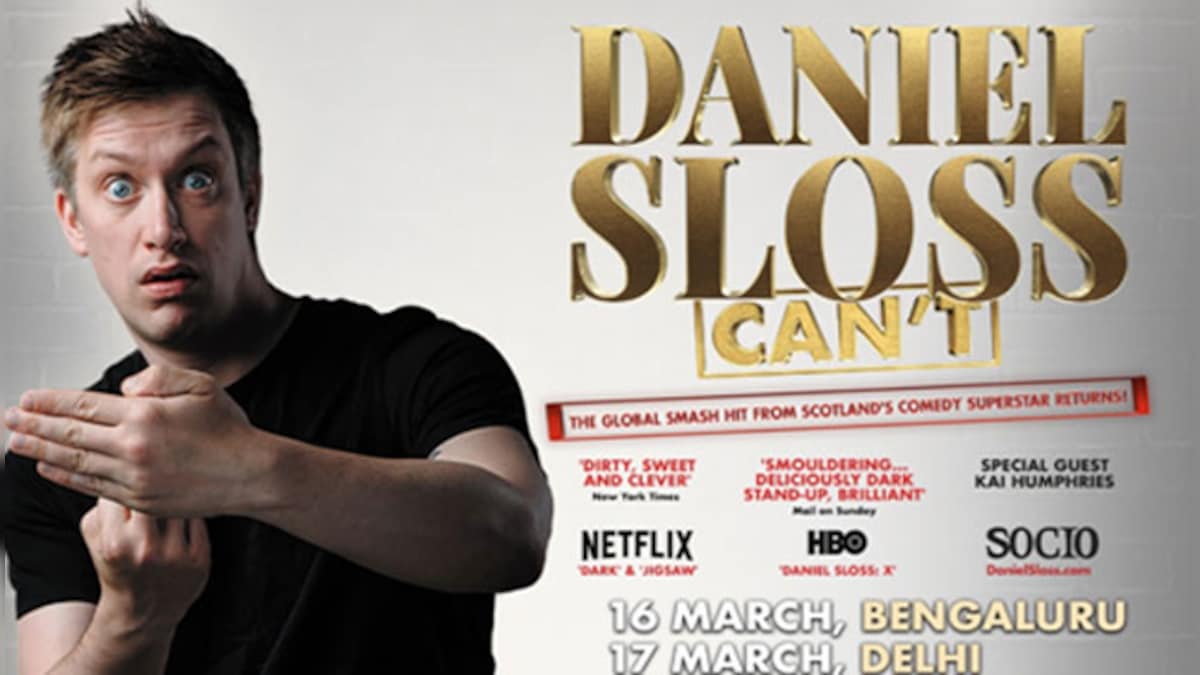 Scottish comedy superstar Daniel Sloss all set to make his India debut of his world tour, 'Daniel Sloss: CAN'T'