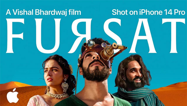 Vishal Bharadwaj's short film Fursat starring Ishaan Khatter shot completely on iPhone 14, watch promo Vishal Bharadwaj's short film Fursat starring Ishaan Khatter shot completely on iPhone 14, watch promo