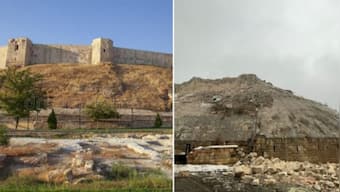 Gaziantep Castle in Turkey turns ruins following massive earthquakes; see photos