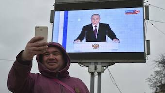 Seven talking points from Vladimir Putin’s speech: Nuclear weapons, Russian economy, same-sex marriage and more