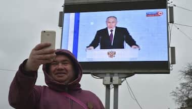 Seven talking points from Vladimir Putin’s speech: Nuclear weapons, Russian economy, same-sex marriage and more