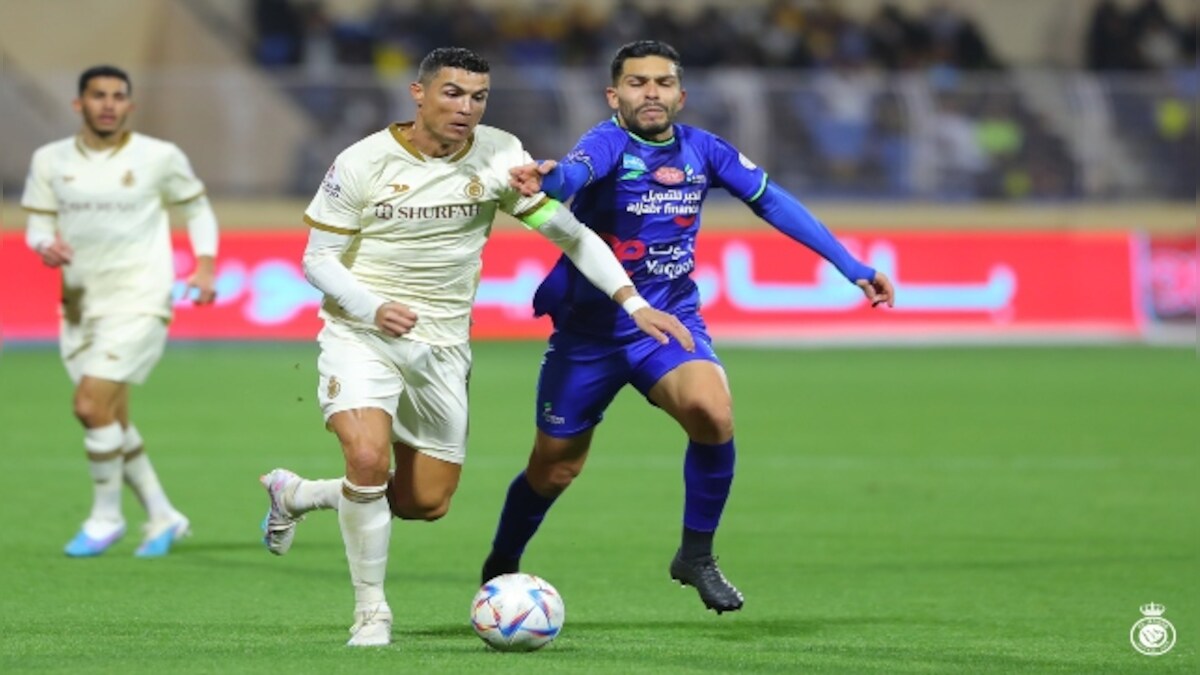 Cristiano Ronaldo Finally Scores His First Goal For Al Nassr To Snatch 2 2 Draw In Saudi Pro