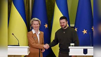 Zelenskyy warns of Russia's 'revenge on the West' as he meets EU chief in Kyiv