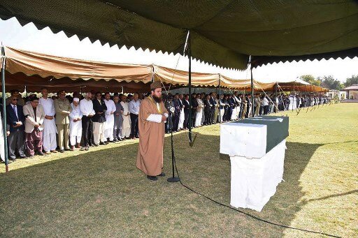 Pakistan: Former president Pervez Musharraf's funeral held in presence of serving and retired military officers Pakistan: Former president Pervez Musharraf's funeral held in presence of serving and retired military officers