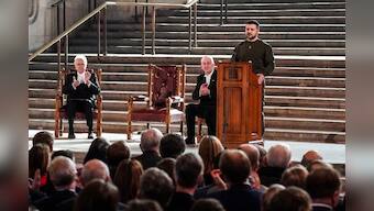 'Ukraine will defeat Russia,' Zelenskyy tells UK parliament, urges allies to send combat aircraft & weapons