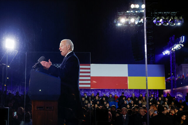 'Ukraine will never be a victory for Russia, Putin met America's iron will,' says Joe Biden in Poland 'Ukraine will never be a victory for Russia, Putin met America's iron will,' says Joe Biden in Poland