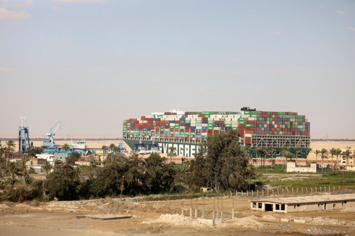 World’s largest shipping company Maersk sues Evergreen over 2021 Suez Canal blockade