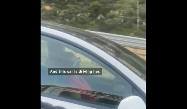 Shocking video shows woman fast asleep while driving Tesla; here's what happened next Shocking video shows woman fast asleep while driving Tesla; here's what happened next