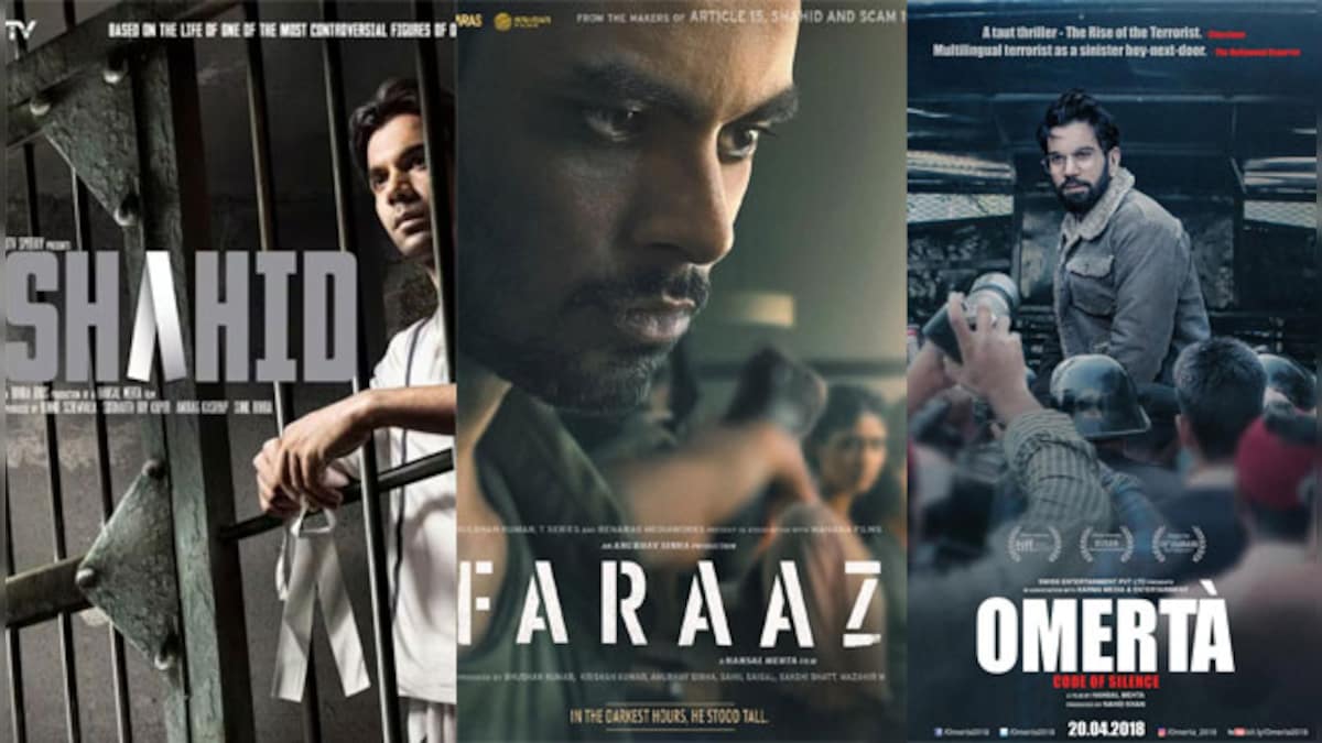 First Take: With Hansal Mehta's Faraaz out now, looking at his 'Shahid' and 'Omerta' & the trilogy on terrorism