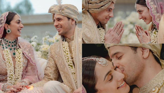 Kiara Advani shares her stunning wedding pictures with Sidharth Malhotra, says, 'Ab humari permanent booking hogayi hai' Kiara Advani shares her stunning wedding pictures with Sidharth Malhotra, says, 'Ab humari permanent booking hogayi hai'