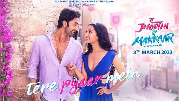 Tere Pyaar Mein from Tu Jhoothi Main Makkaar brings back the classic musical trio of Ranbir Kapoor- Arijit Singh- Pritam