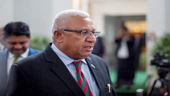 Fiji's former leader Frank Bainimarama released on bail